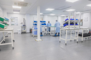 Resilience in Cleanrooms shown by a resilient cleanroom.